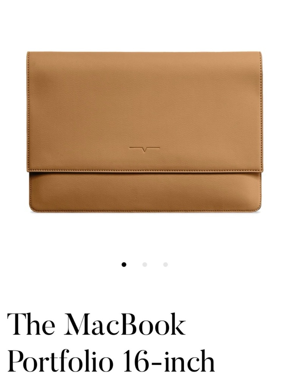 Von Holzhausen MacBook Portfolio 16-inch